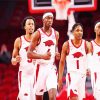 Arkansas Razorbacks Men S Basketball Players paint by numbers