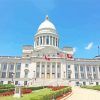 Arkansas State Capitol Building paint by numbers