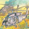 Arm Helicopters paint by numbers