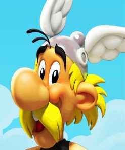 Asterix Character paint by number