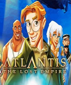 Atlantis The Lost Empire paint by number