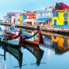 Aveiro Lagoon Boats paint by number