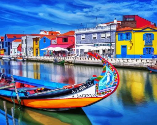 Aveiro Portugal paint by number