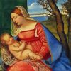 Bache Madonna By Tiziano paint by numbers