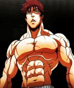 Baki Hanma The Grappler paint by number