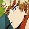 Bakugo Face From My Hero Academia paint by number