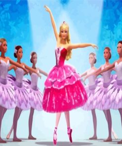 Barbie Dance paint by numbers
