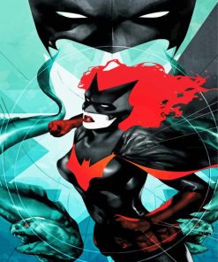 Batwoman Animation paint by number