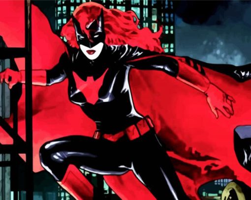Batwoman paint by numbers