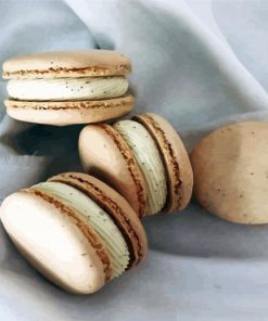Beige Macaron paint by numbers