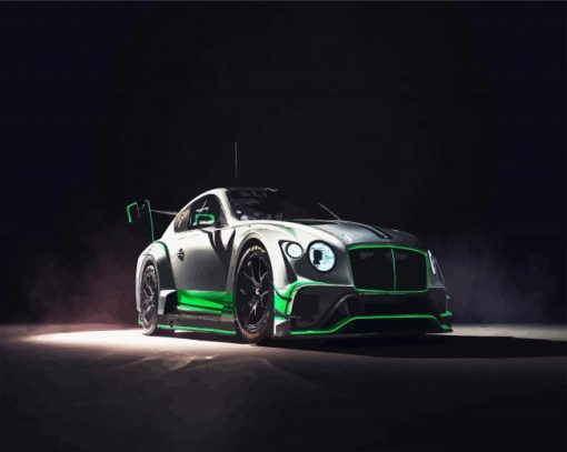 Bentley Sport Car paint by number
