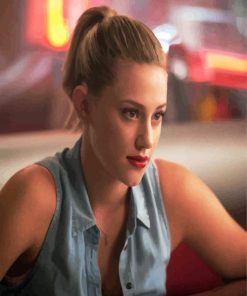 Betty Cooper From Riverdale paint by numbers