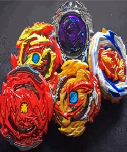 Beyblades paint by numbers