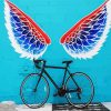 Bicycle Wings paint by number