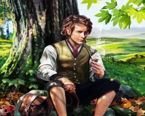 Bilbo Character paint by number