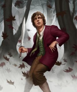 Bilbo Lord Of The Rings paint by number