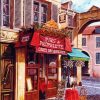 Bistro Cafe By Arkady Ostritsky paint by numbers