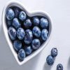 Blueberries In Heart Bowl paint by number