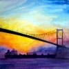 Bohol Bosphorus Bridge Art paint by numbers