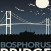 Bosphorus Bridge Poster paint by numbers
