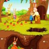 Bunny Burrow paint by numbers
