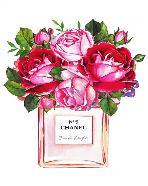Chanel Paint By Numbers - PBN Canvas