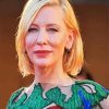 Cate Blanchett paint by number