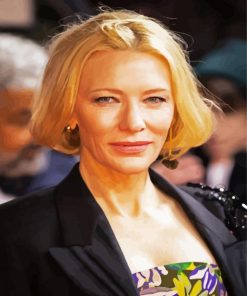 Catherine Elise Blanchett AC paint by number