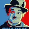 Charlie Chaplin Poster paint by number