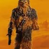 Chewbacca Star Wars paint by numbers