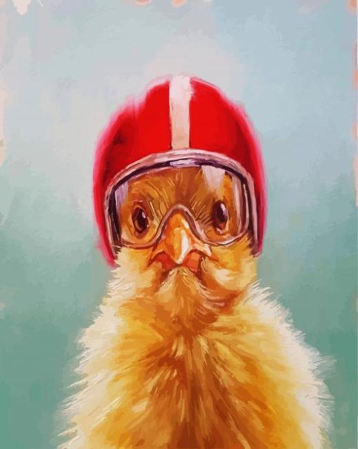 Chicks With Helmet paint by number