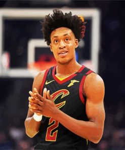 Collin Sexton Cavaliers Player paint by number