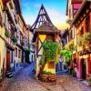 Colmar City paint by numbers