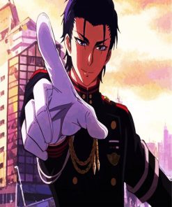 Colonel Guren Ichinose paint by number