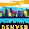 Colorado Denver Poster paint by number