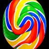 Colorful Lollipop paint by numbers
