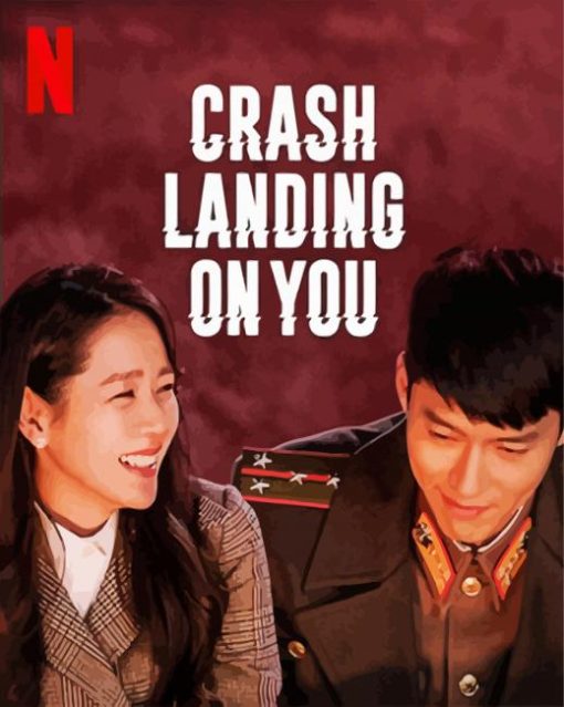 Crash Landing On You Poster ^paint by number