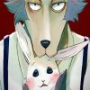 Cute Abru And Legosi From Beastars paint by number