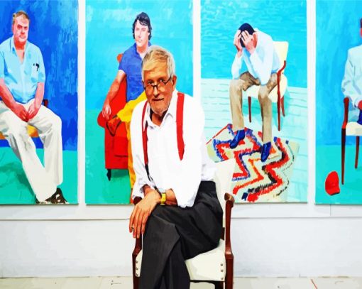 David Hockney paint by number