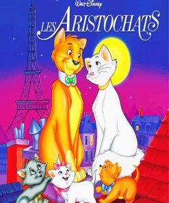 Disney Animation The Aristocats paint by number