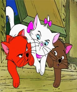 Disney Characters The Aristocats paint by number