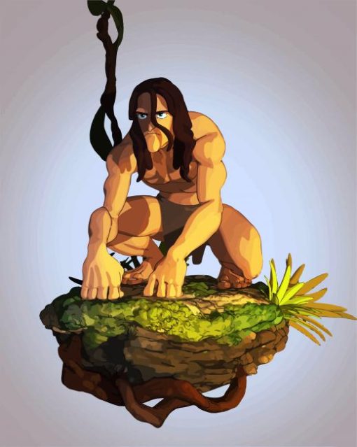 Disney Tarzan Hero paint by numbers
