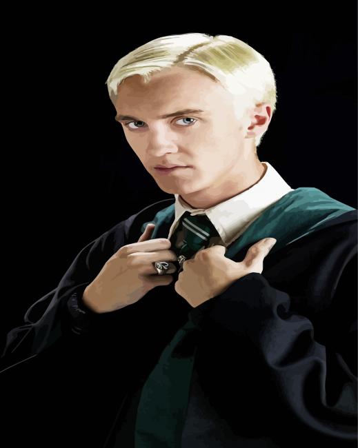 Draco Malfoy Harry Potter Paint By Numbers - PBN Canvas
