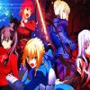 Fate Video Game paint by number