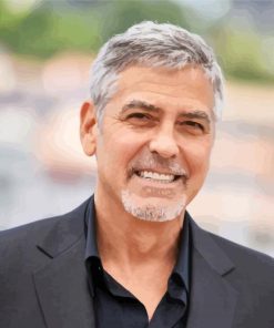 George Clooney paint by number