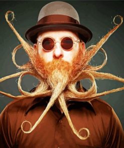 Ginger Beard paint by number