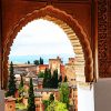 Granada Andalusia paint by number