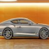 Grey Luxury Bentley Car paint by numbers