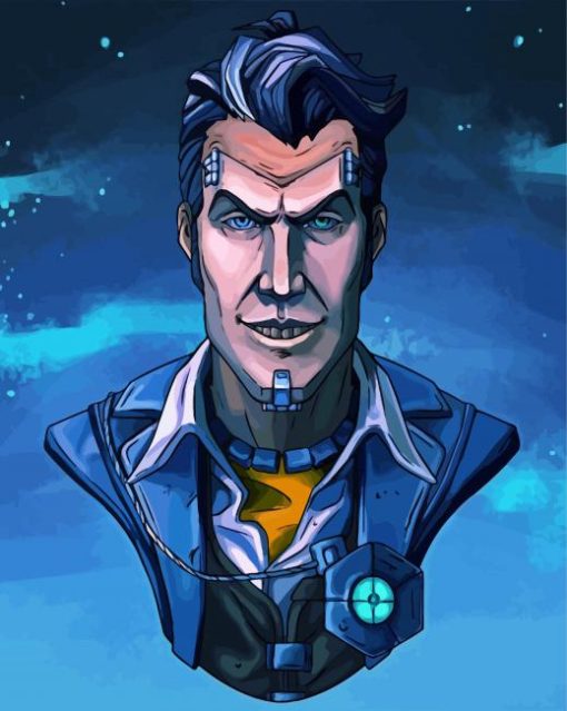 Handsome Jack paint by numbers