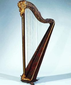 Harp Musical Instrument paint by numbers